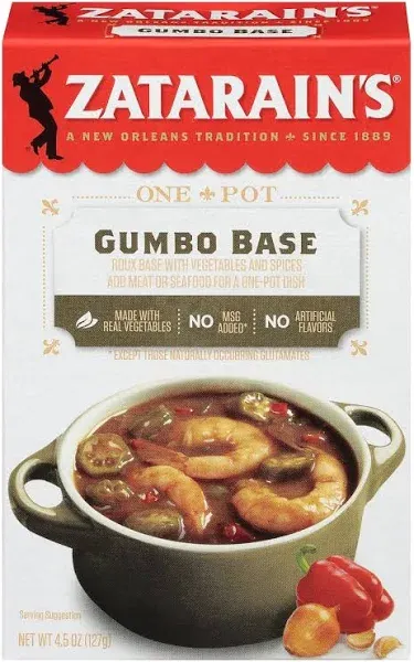 Zatarain's One Pot Gumbo Base Mix (4.5 oz)