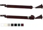 Touch 'N Hold Smooth Storm Door Closer - Dual Kit - Cranberry