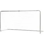 Folding Competition Soccer Goal - Galvanized Steel 10&#039;x5&#039; Backyard Fun