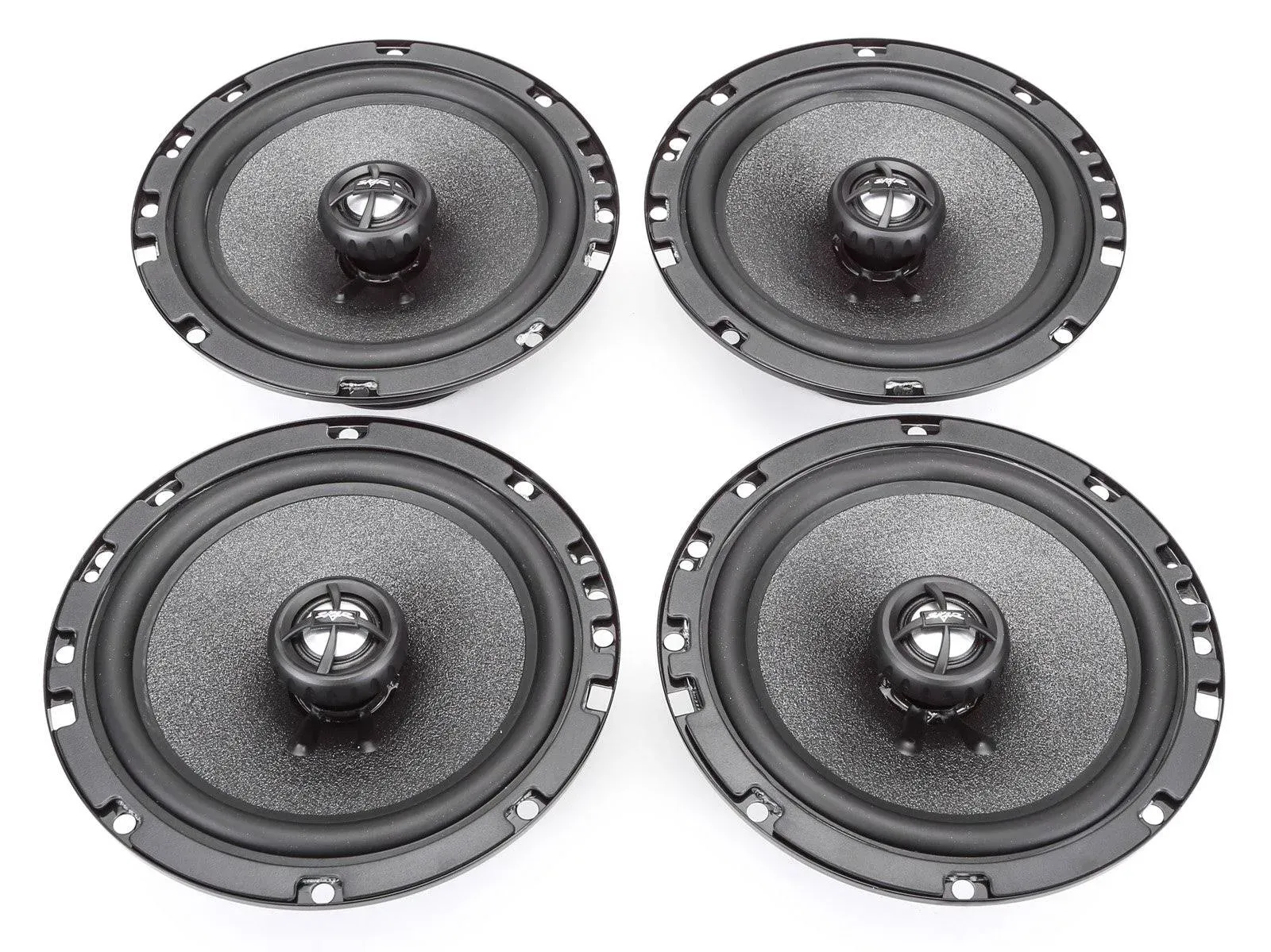 SKAR Audio (RPX65) 6.5&#034; 60RMS 4-Ohm 200 Watt Coaxial Car Speaker Pair USED