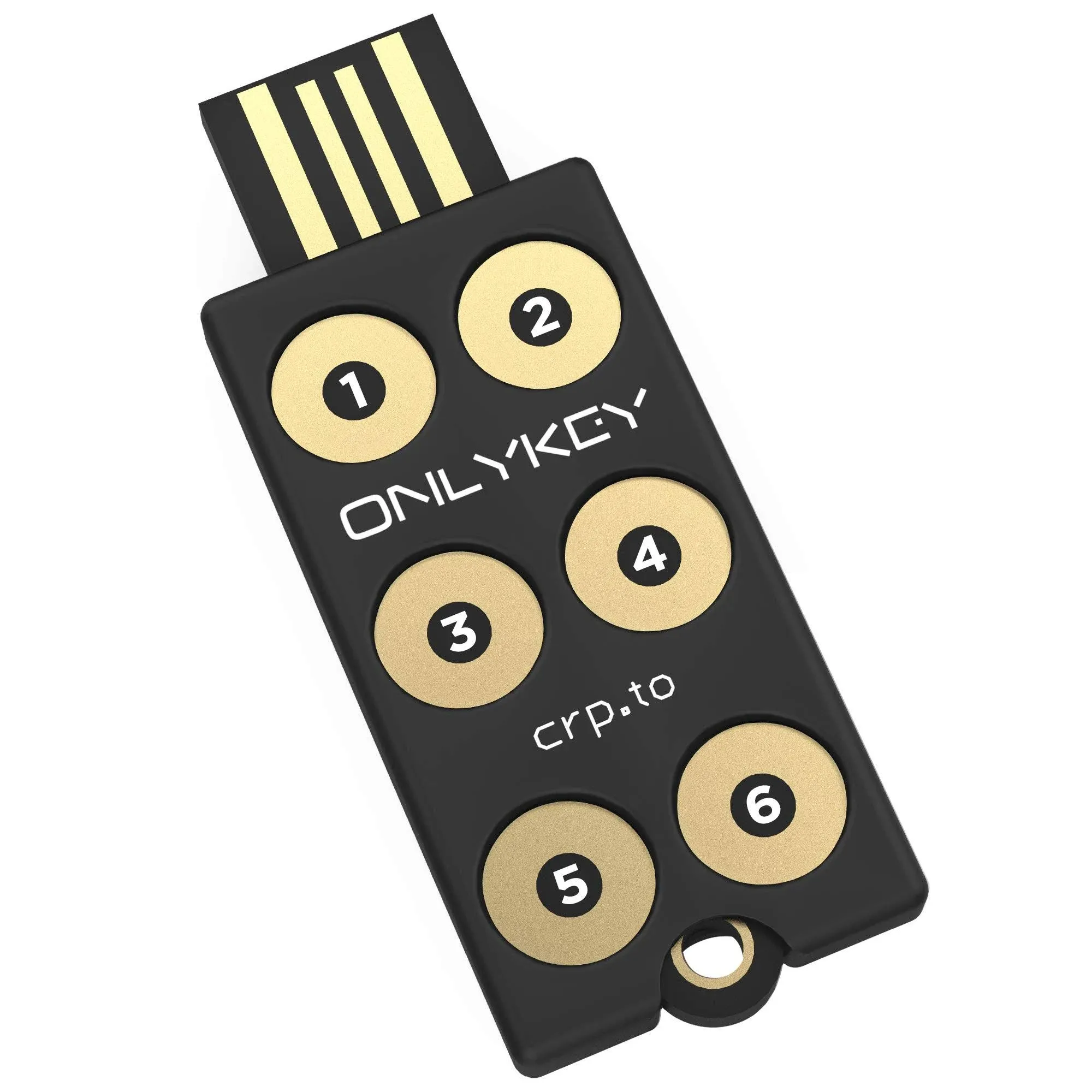 Onlykey Onlykey Fido2 / U2F Security Key And Hardware Password Manager | Universal Two Factor Authentication | Portable Professional Grade Encryption | Pgp/Ssh/Yubikey Otp | Windows/Linux/Mac Os/Andr