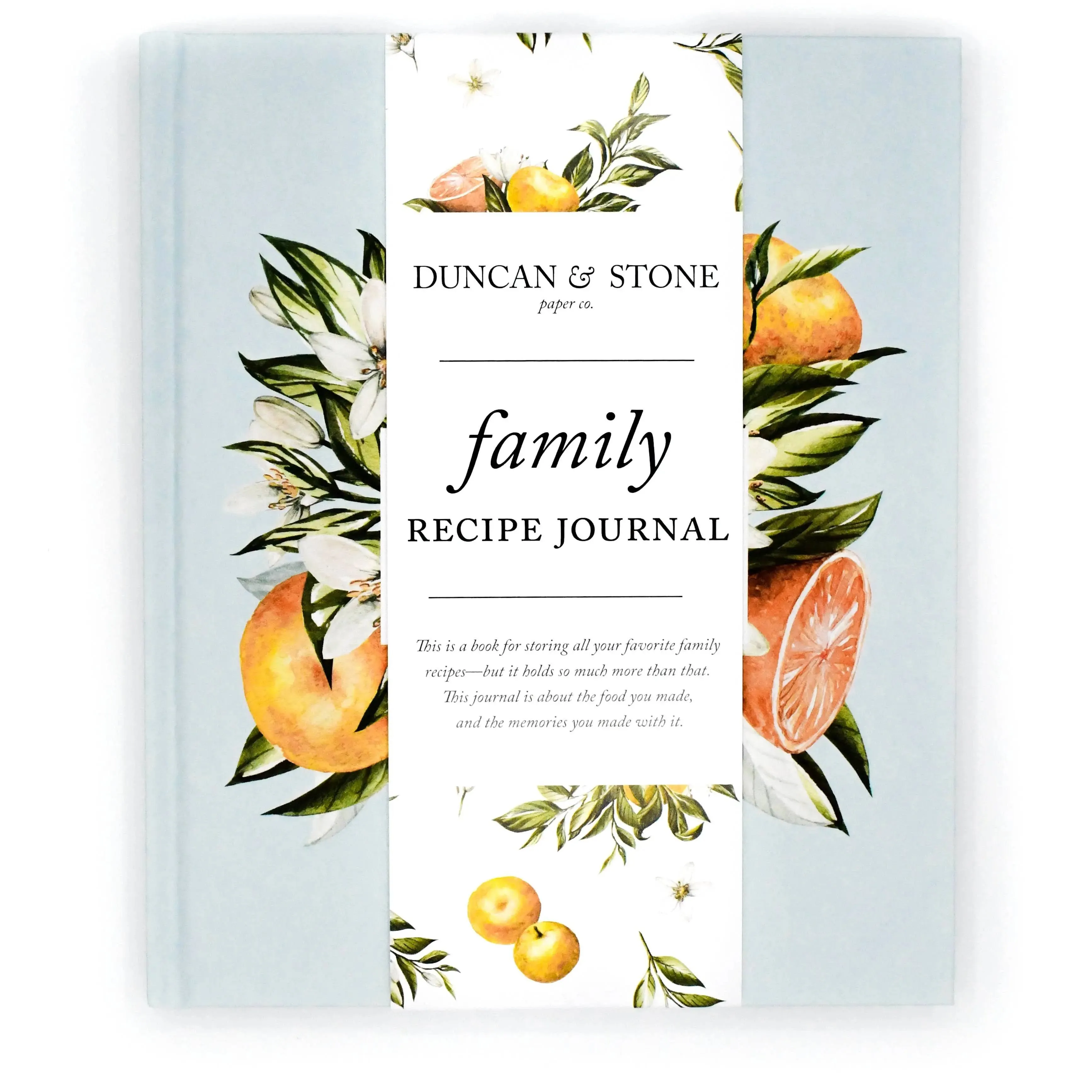 Duncan &amp; Stone Family Recipe Journal Favorites Kitchen Generation Builder. NEW!