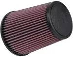 K&N Universal Clamp-On Air Intake Filter: High Performance, Premium, Washable, Replacement Filter: Flange Diameter: 4 In, Filter Height: 7 In, Flange Length: 0.625 In, Shape: Round Tapered, RF-1015