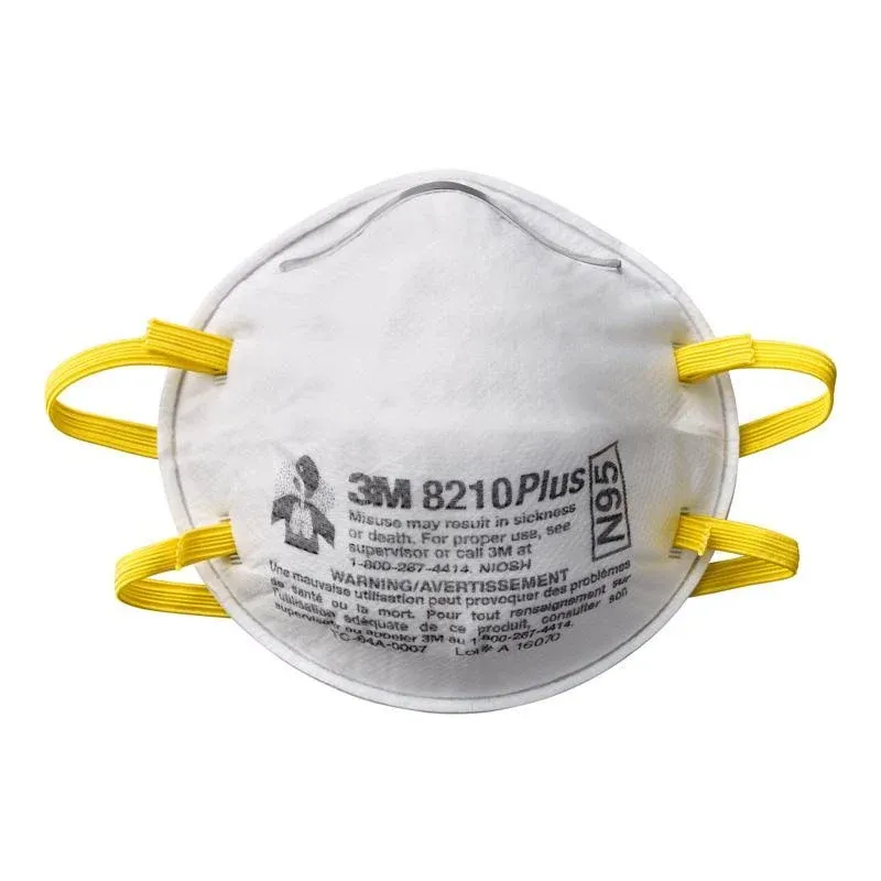 3M 8210PP20-DC N95 Particulate Sanding Respirator - 20 Box