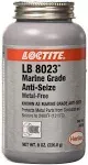 LOCTITE 299175 Anti Seize, Marine, 8 oz, Brush Top Can LB 8023