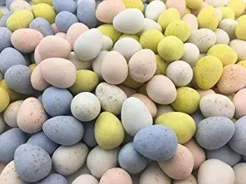 Mini Eggs Milk Chocolate Candy 5 Pounds Bulk, All Kosher Dairy Eggs With A Crisp Sugar Shell 4.9 lbs Bulk Egg Special Buy