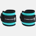 Gymreapers Ankle Straps (Pair) for Cable Machine Kickbacks, Glute Workouts, Lower Body Exercises - Adjustable Leg Straps with Neoprene Padding