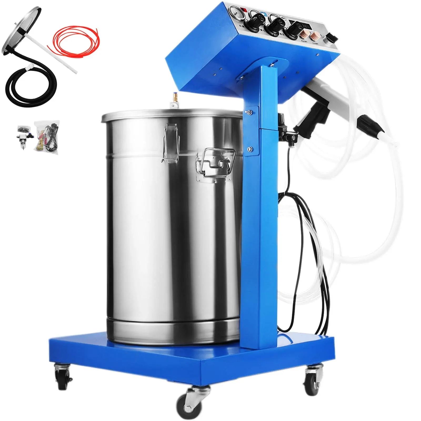 VEVOR 45L Powder Coating System Machine Electrostatic Deep Corners Paint System ...