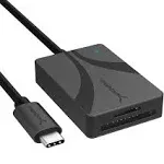 Sabrent USB Type-C Dual-Slot UHS-II SDXC & microSDXC SD Card Reader