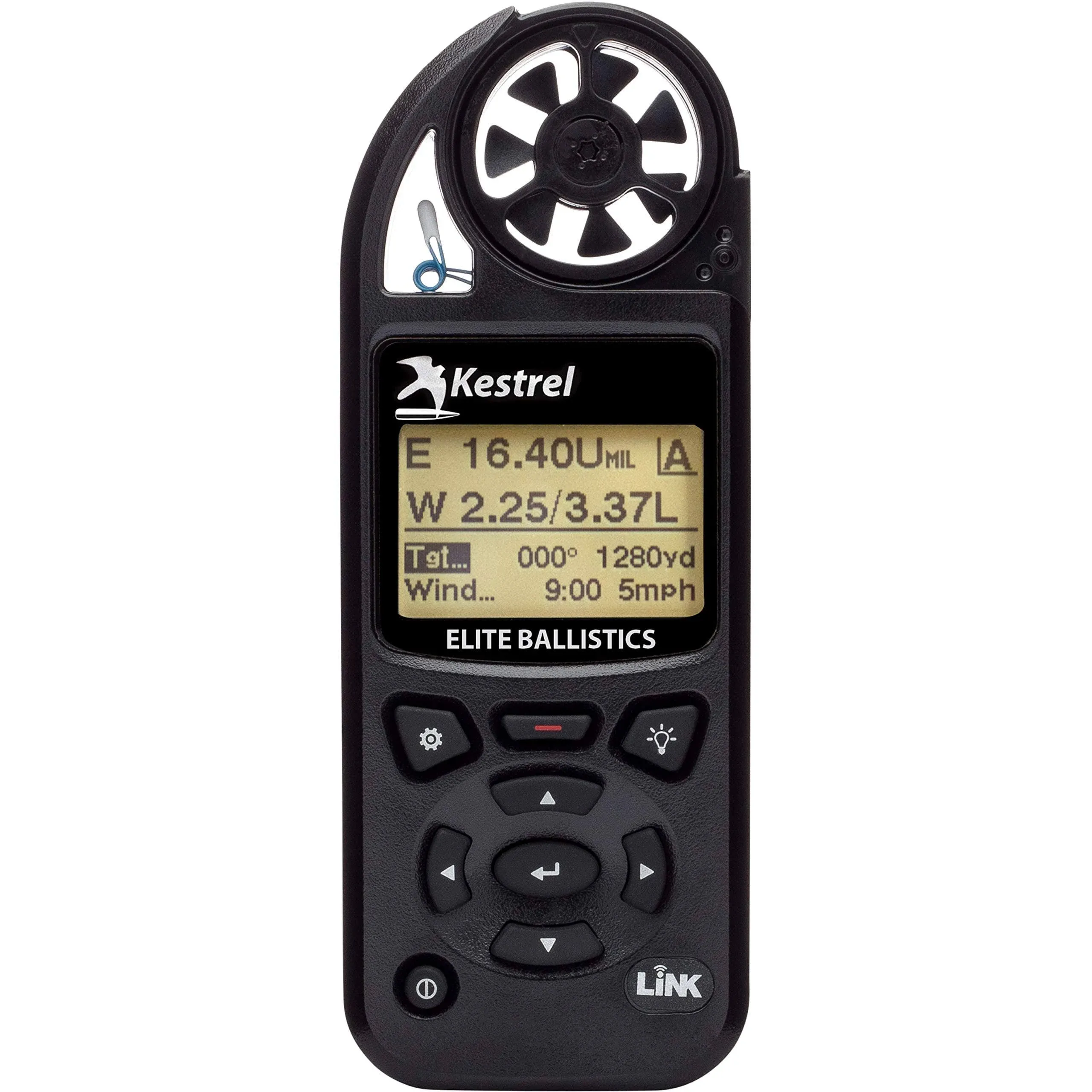 Kestrel Elite Weather Meter with Applied Ballistics and Link - Black