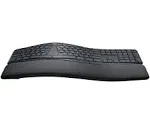 Logitech Ergo K860 Wireless Ergonomic Keyboard with Wrist Rest - Split Keyboard Layout for Windows/Mac, Bluetooth or USB Connectivity