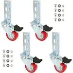 Tool Guy Republic 4pc Storage Rack Caster Wheels