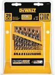 DEWALT 29-Piece Assorted Black and Gold Coated Hss Twist Drill Bit Set