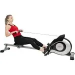 Sunny Health & Fitness Magnetic Rowing Machine - Silver - SF-RW520084S