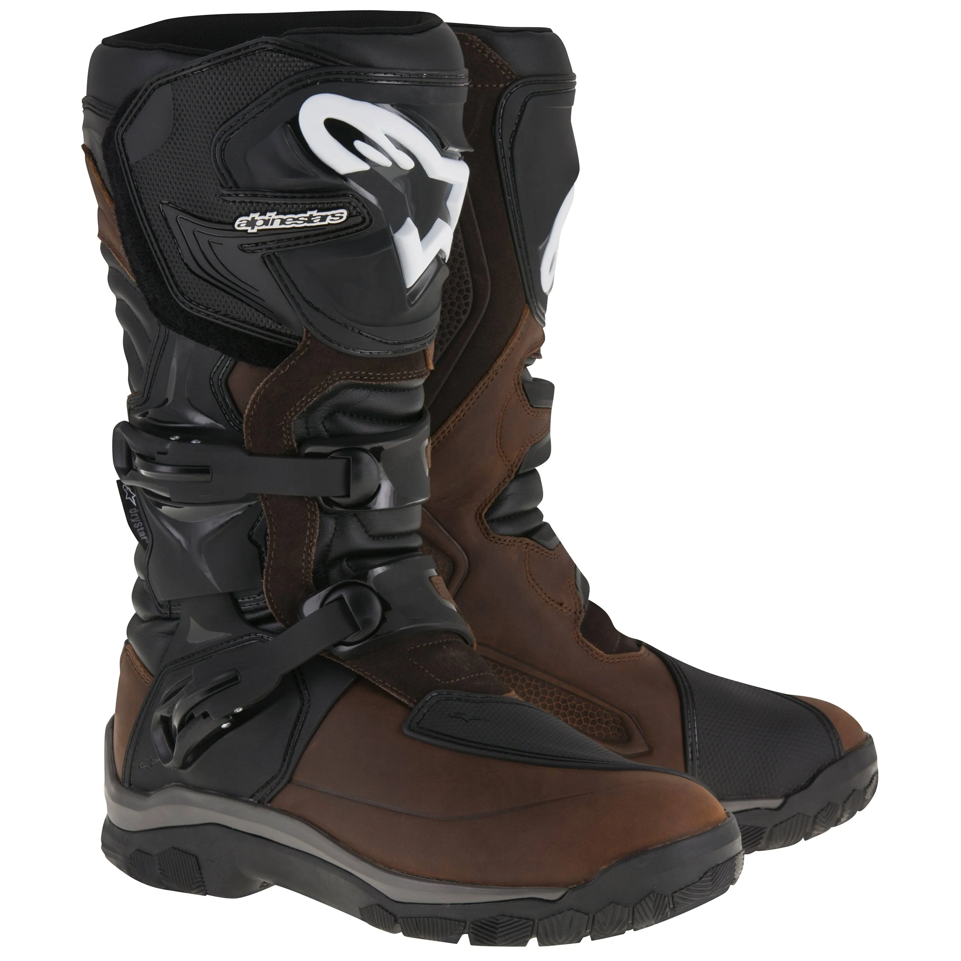 Alpinestars Corozal Adventure Drystar Brown Black Oiled Boots