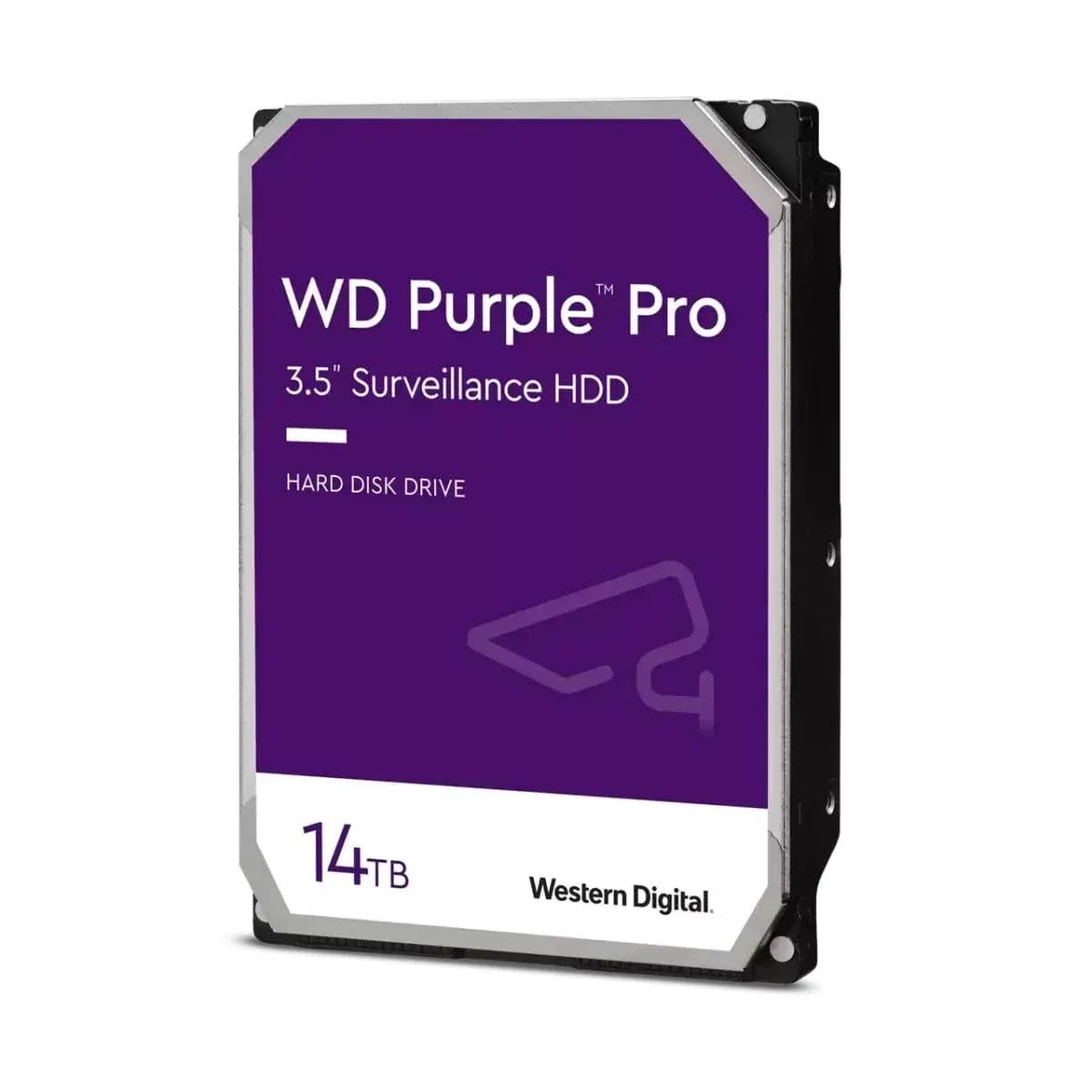 WD Purple Pro WD142PURP 14TB 7200 RPM 512MB Cache SATA 3.5" Internal Hard Drive Bare Drive