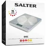 Salter Digital Kitchen Weighing Scales - Slim Design Electronic Cooking Appliance ...