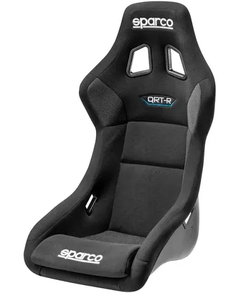 Sparco QRT-R Fixed Back Racing Seat Black