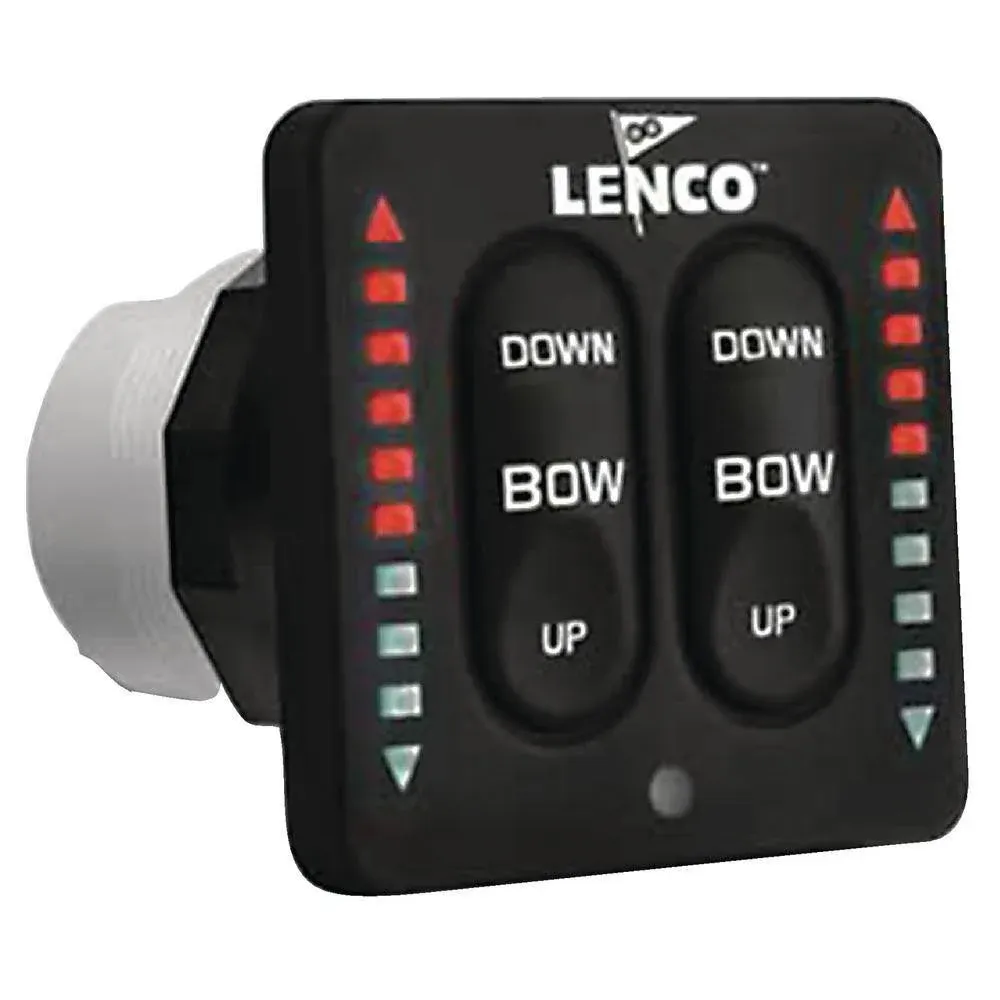 Lenco LED Indicator Two-Piece Tactile Switch Kit w/Pigtail f/Single Actuator Systems