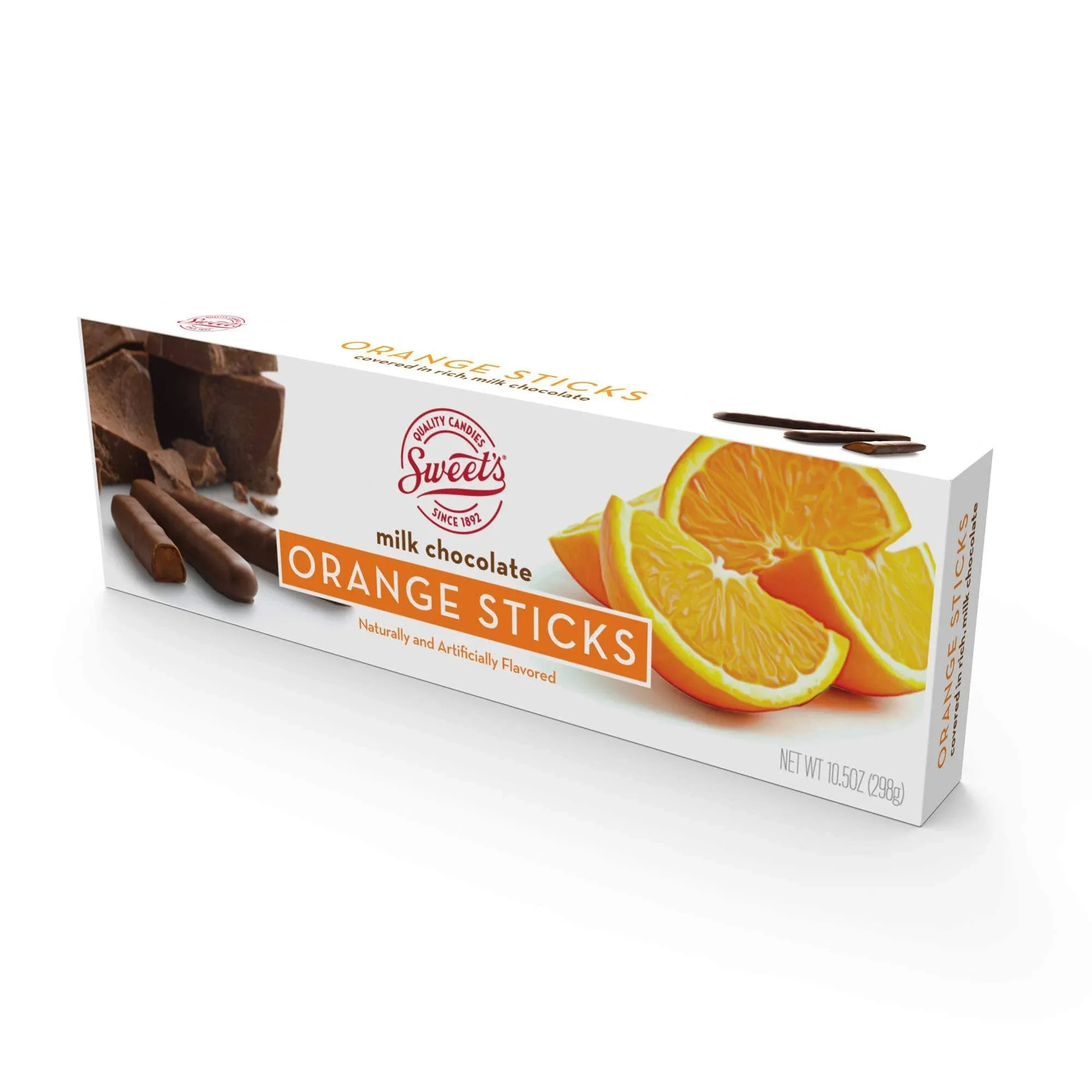 Sweets Orange Sticks, Milk Chocolate - 10.5 oz