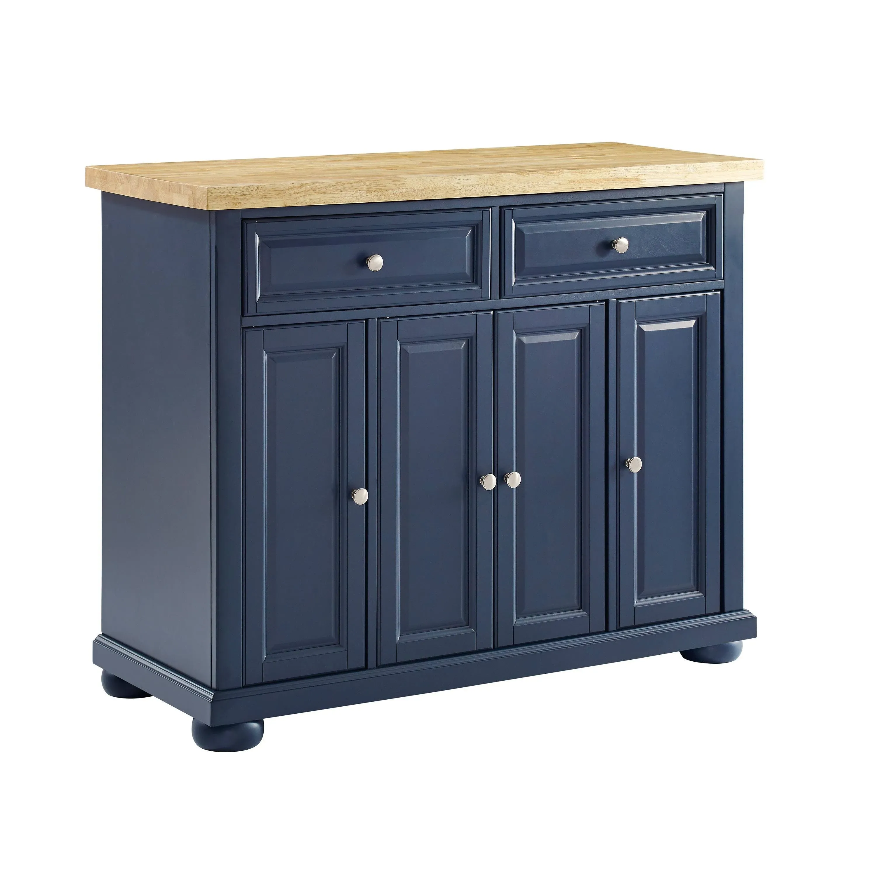 Madison Kitchen Island Navy - Crosley