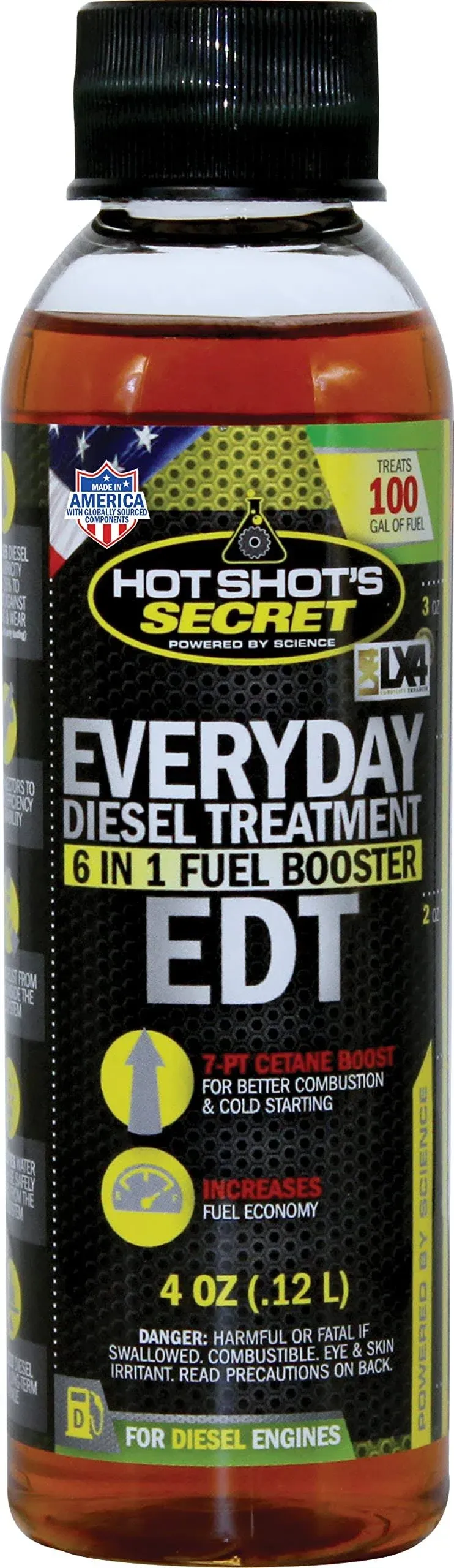 Hot Shots HSSEDT04 4 oz Everyday Diesel Treatment