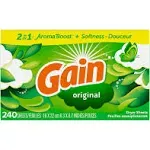 Gain Dryer Sheets - 240 Count - Original