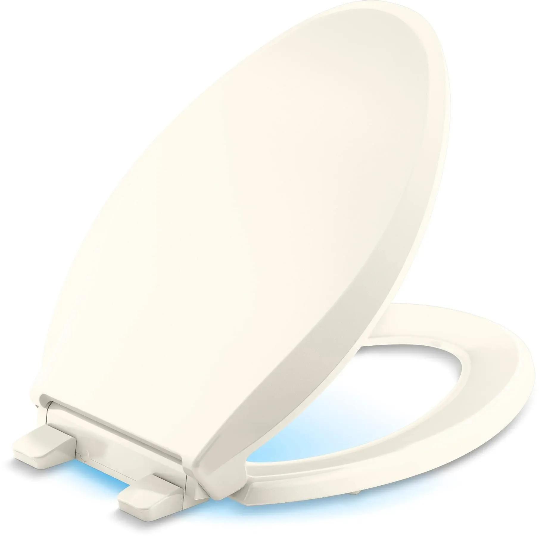 Cachet&reg; Nightlight ReadyLatch&reg; Quiet-Close&trade; elongated toilet seat