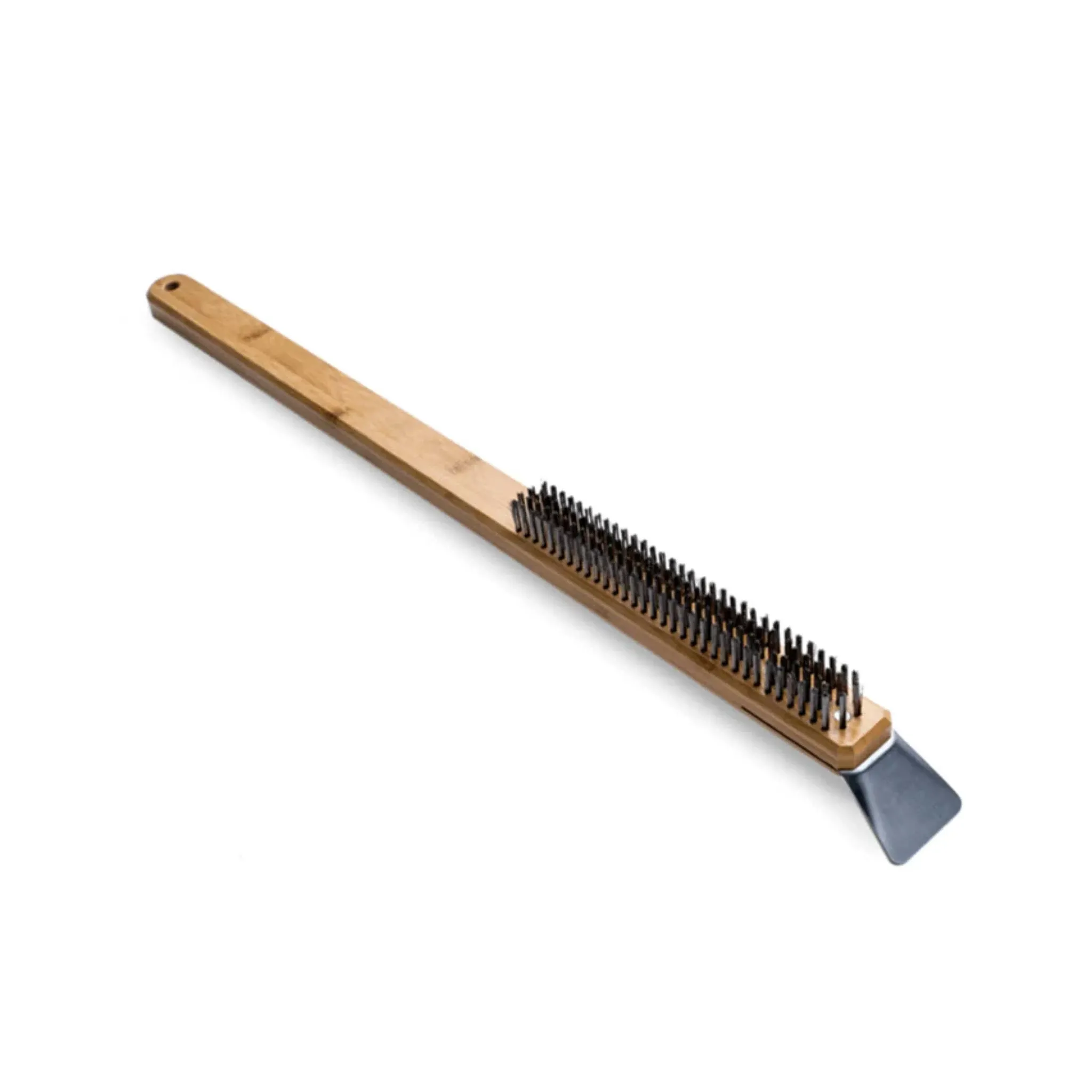 Ooni Pizza Oven Brush with Bamboo Handle in Black