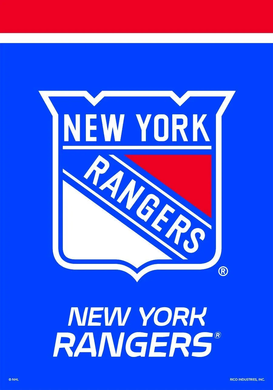 New York Rangers House Flag Hockey Licensed 28" x 40"New York Rangers House Flag Hockey Licensed 28" x 40"