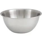 Winco Deep Mixing Bowl, 8-Quart, Stainless Steel