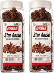 Badia Star Anise. 7 oz . Large container. Pack of 2