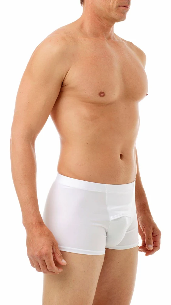 Underworks Men's Microfiber Compression Boxers