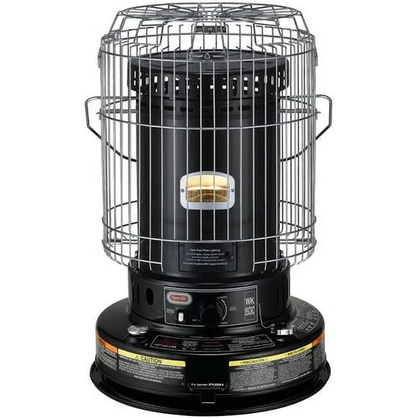 23,800 BTU Indoor Kerosene Convection Heater, Black