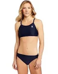 TYR Women's Durafast One Solid Diamondfit Workout Bikini - Black / M