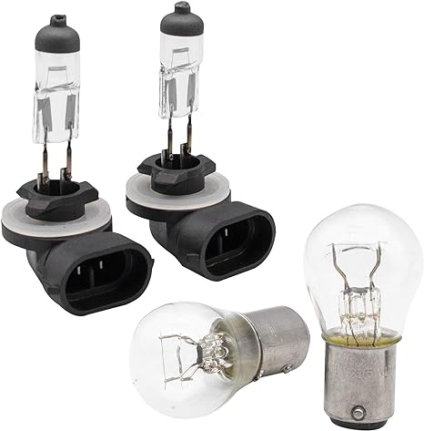 Drive-Up Golf Cart Club Car DS Light Bulb Kit,Halogen Headlight Bulb 1019881-01 ...