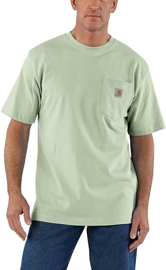 Carhartt Men's Loose Fit Heavyweight Short-Sleeve Pocket T-Shirt