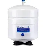 iSpring T32M Pressurized Water Storage Tank with Ball Valve for Reverse Osmosis RO Systems, 4 Gallon, 1/4" Tank Valve Included