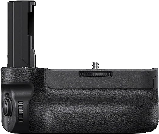 Sony - α9, α7R III, α7 III Vertical Battery Grip - Black