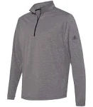 Adidas A401 - Lightweight Quarter-Zip Pullover Black Heather L