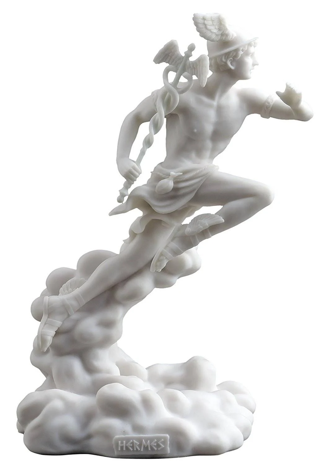 Hermes - Greek God of Travel, Luck and Commerce Statue