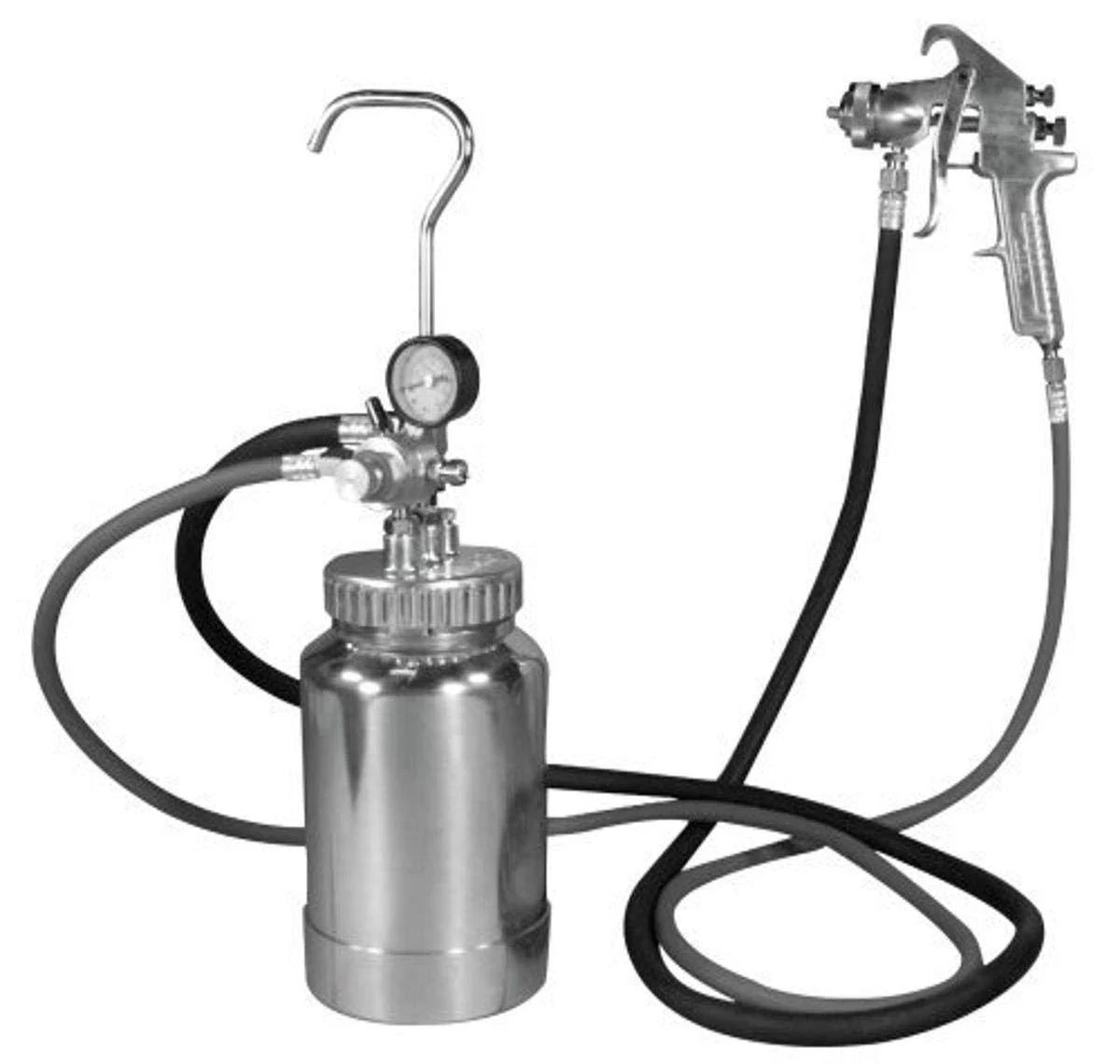 Astro Pneumatic 2PG8S 2 Quart Pressure Pot 1.7mm Spray Gun Kit