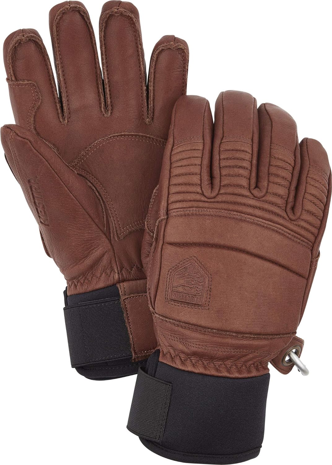 Hestra Fall Line Leather Gloves Brown 7