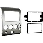 Metra 95-7406 Double DIN Installation Dash Kit for 2004-2007 Nissan Titan and 2004-2005 Nissan Armada -Silver