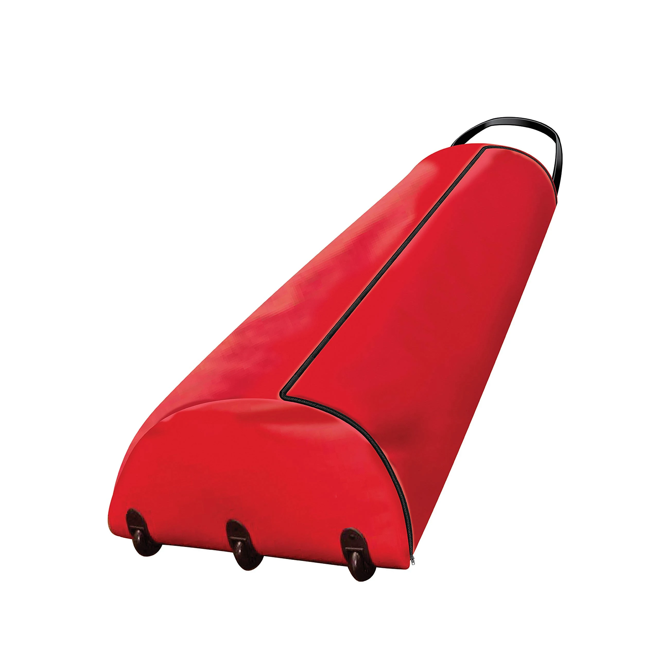 The Gerson Company Rilling Rolling Tree Bag, Red