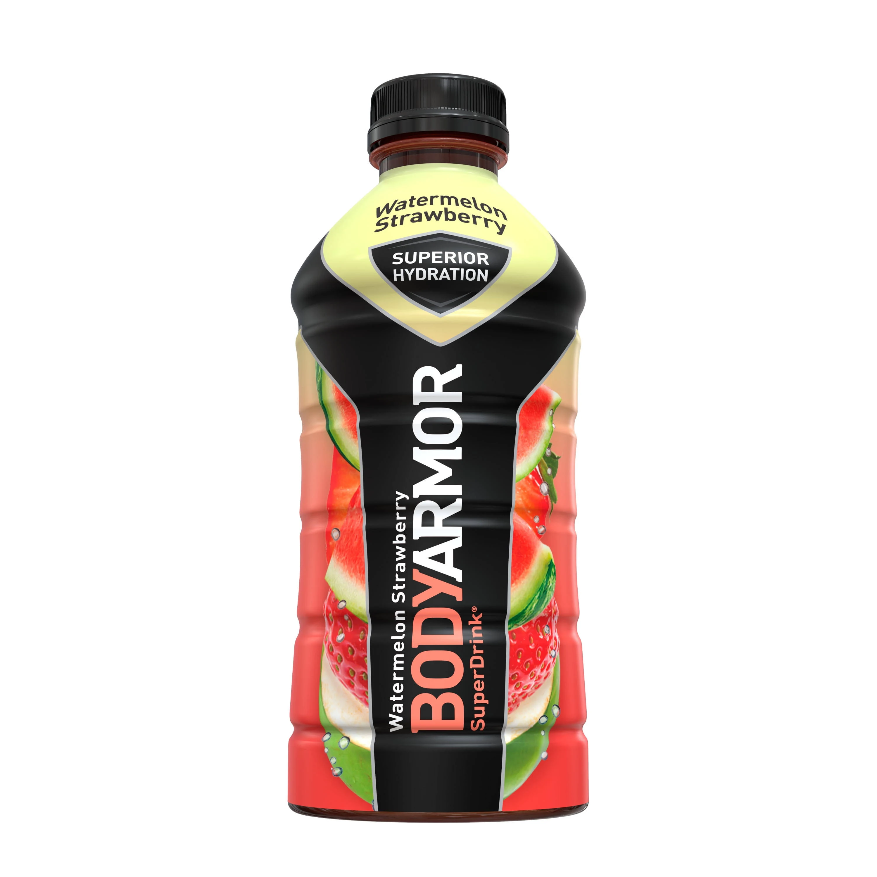 Bodyarmor Super Drink, Strawberry Banana, 8 Pack - 8 pack, 12 fl oz bottles