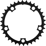 SRAM 34T Chainring Black