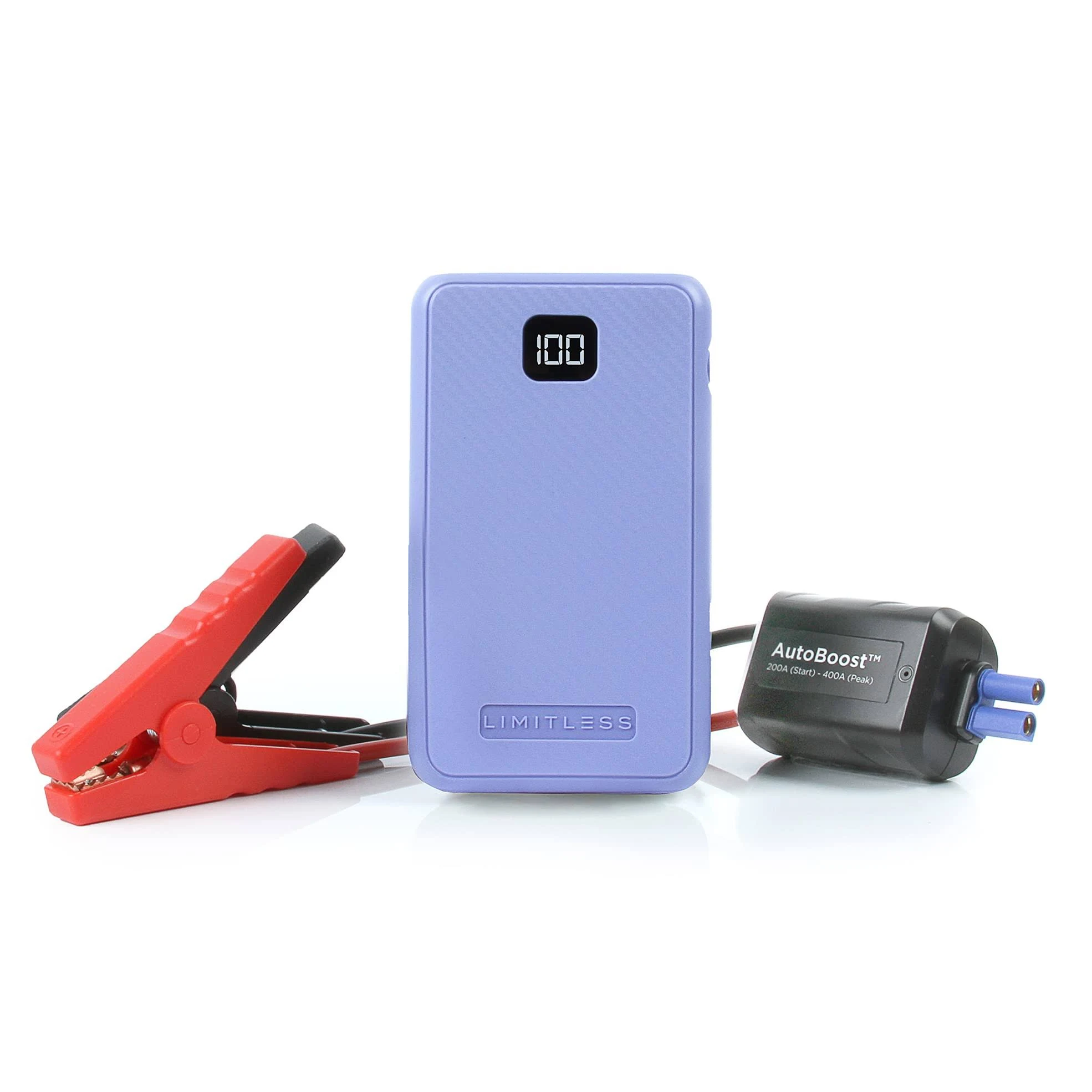 AutoBoost Portable Jump Starter, Power Bank & Flashlight