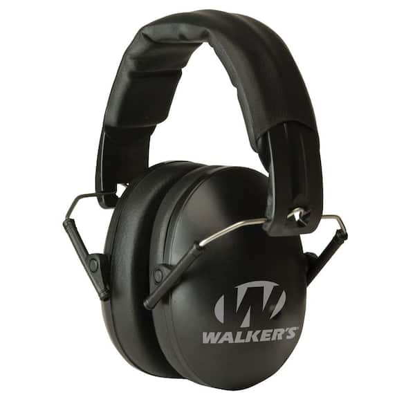 Walker's Game Ear Low Profile Folding Muff, BlackWalker's Game Ear Low Profile Folding Muff, Black