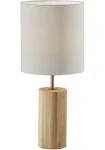 Adesso Dean Table Lamp - Walnut